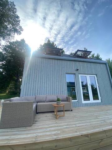 Фото номера Дом с 2 спальнями Дома для отпуска Seaside house Ragakrasts г. Мерсрагс 45
