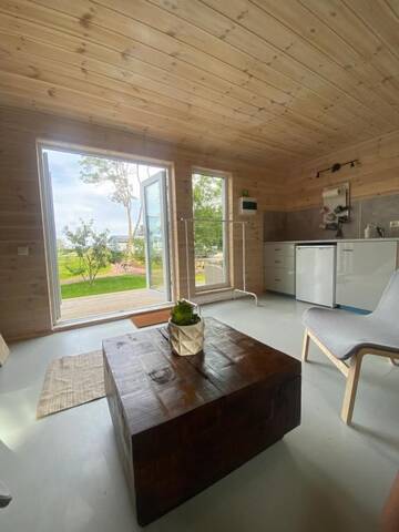 Фото номера Дом с 2 спальнями Дома для отпуска Seaside house Ragakrasts г. Мерсрагс 37
