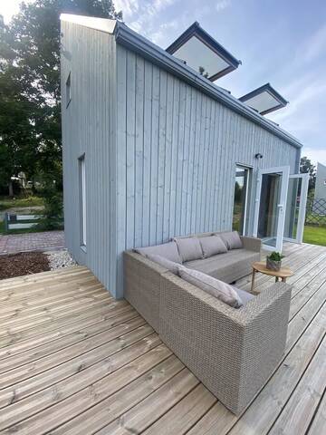 Фото номера Дом с 2 спальнями Дома для отпуска Seaside house Ragakrasts г. Мерсрагс 10
